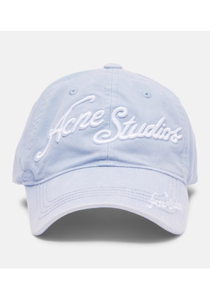 Acne Studios Logo denim baseball cap