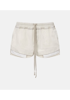 Rick Owens Cotton jersey shorts