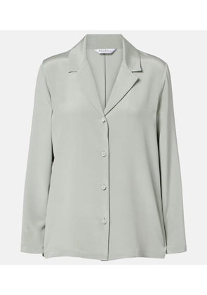 Max Mara Aedo silk-blend satin shirt