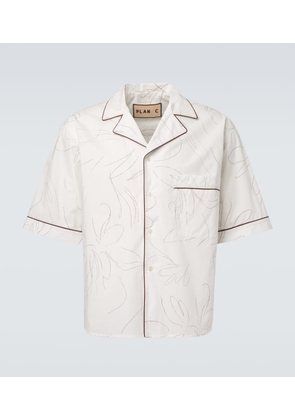 Plan C Printed cotton shirt