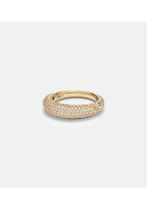 Engelbert New York 66 Medium 18kt gold ring with diamonds