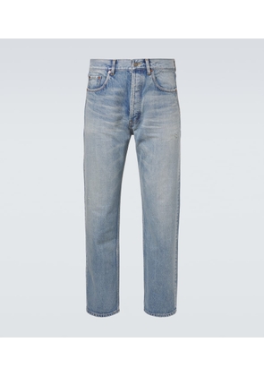 Saint Laurent Distressed straight jeans