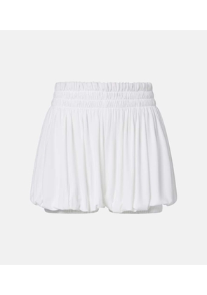 Norma Kamali Gathered shorts