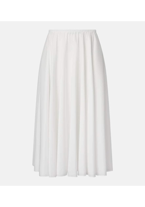 Norma Kamali High-rise midi skirt