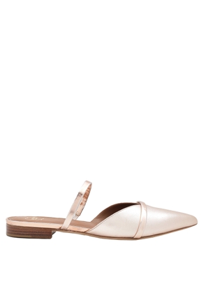Malone Souliers Rose Gold Frankie Point-Toe Flats