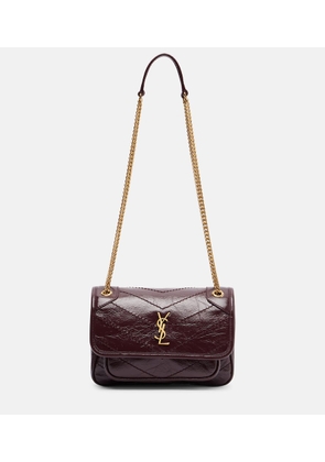 Saint Laurent Niki Cassandre Mini leather shoulder bag