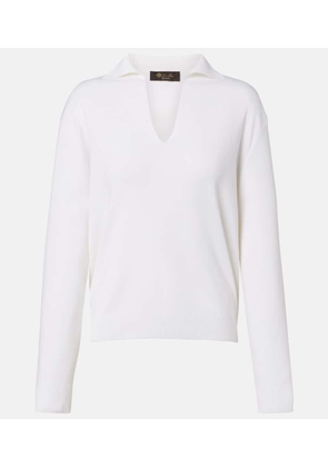 Loro Piana Siena silk and cotton polo sweater
