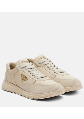 Prada PRAX 2.0 Re-Nylon suede-trimmed sneakers