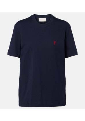 Ami Paris Ami de Cour cotton jersey T-shirt
