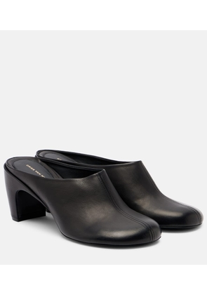 Dries Van Noten 65 leather mules