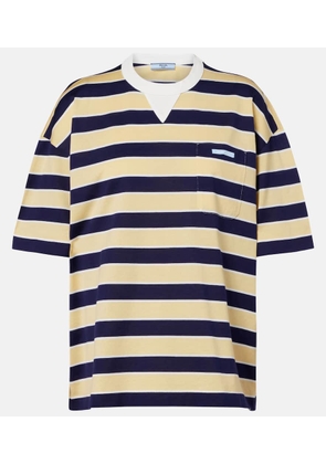 Prada Striped cotton jersey T-shirt