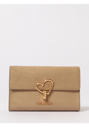 Crossbody Bag LOVE MOSCHINO Woman color Sand