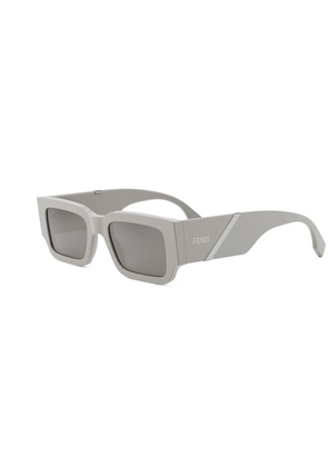 Fendi Grey Mirror Square Mens Sunglasses FE40131I 20C 51