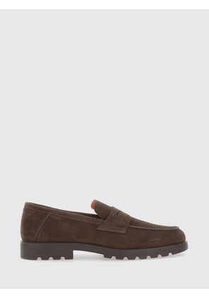 Loafers SANTONI Men color Brown