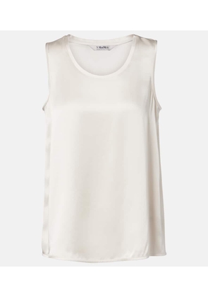 'S Max Mara Estri satin top