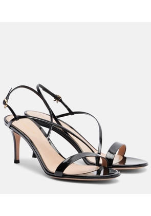 Gianvito Rossi Manhattan 70 leather sandals