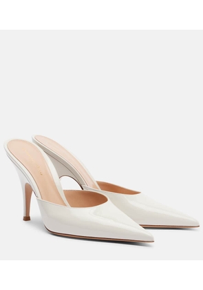 Gianvito Rossi Patent leather mules