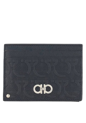 Ferragamo Gancini Embossed Credit Card Holder