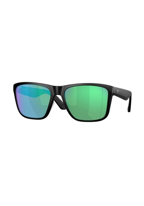 Costa Del Mar LOS ALIJOS Green Mirror Polarized Glass Square Mens Sunglasses 6S9126 912602 59