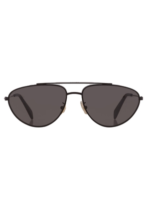 Celine Smoke Pilot Unisex Sunglasses CL40077U 02A 59