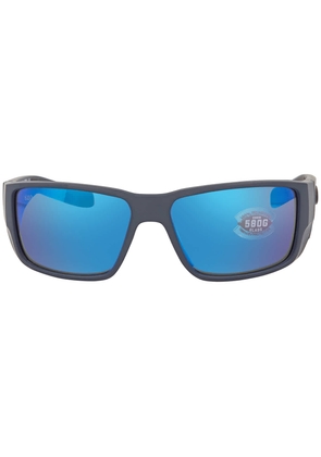 Costa Del Mar BLACKFIN PRO Blue Mirror Polarized Glass Mens Sunglasses 6S9078 907807 60