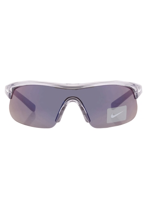 Nike Blue Mirror Shield Mens Sunglasses NIKE SHOW X1 DX6520 065 58