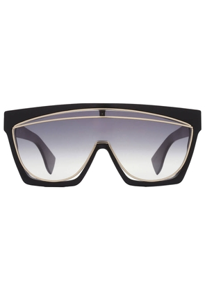 Loewe Smoke Gradient Round Ladies Sunglasses LW40012F 05B 00