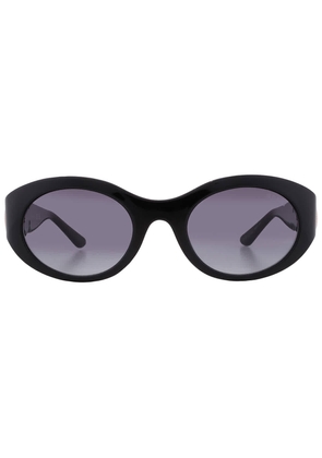 Guess Smoke Gradient Oval Ladies Sunglasses GU00198-H 01B 53
