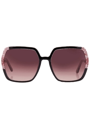 Guess Bordeaux Gradient Sport Ladies Sunglasses GU7883 01T 56