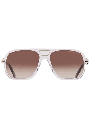 Marc Jacobs Brown Gradient Navigator Mens Sunglasses MARC 415/S 0MNG/HA 56
