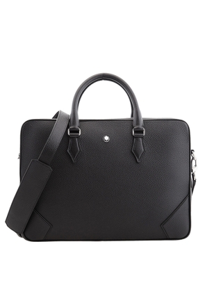 Montblanc Black Grain Leather Document Case