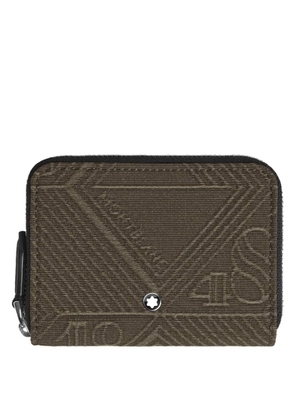 Montblanc Khaki 4810 Jacquard Mini Zip Wallet