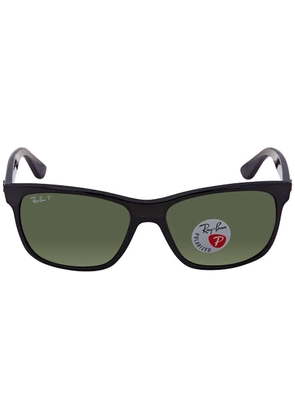 Ray Ban Polarized Green Classic G-15 Square Unisex Sunglasses RB4181 601/9A 57