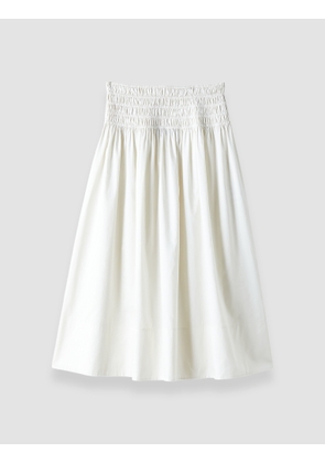 Leonie Cotton Sateen Skirt - 42