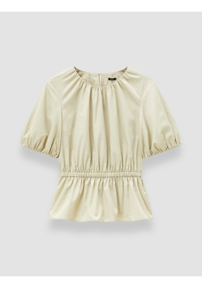 Merlin Cotton Sateen Blouse - 34