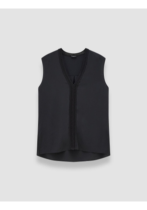 Louis Crepe de Soie Silk Blouse - 32