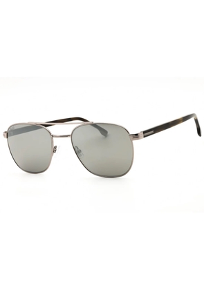 Hugo Boss Silver Pilot Mens Sunglasses BOSS 1723/S 0XYG/T4 56