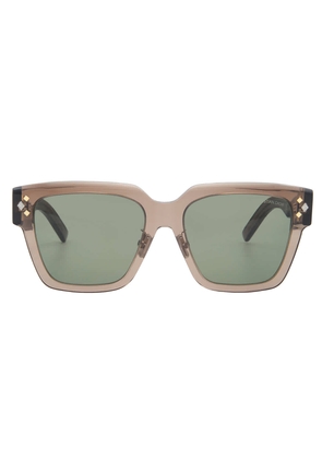 Dior CD DIAMOND S3F Brown Square Mens Sunglasses DM40084F 45E 55