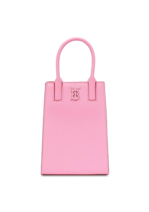 Burberry Micro Grainy Leather Frances Tote