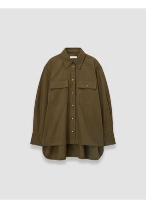 Ranya Poplin Cotton Shirt - 32