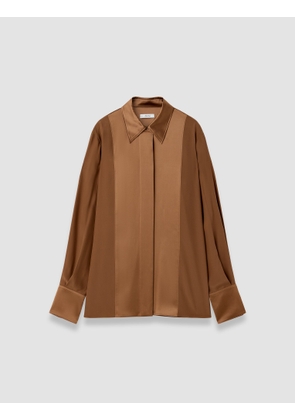 Childs Silk Satin Blouse - 34