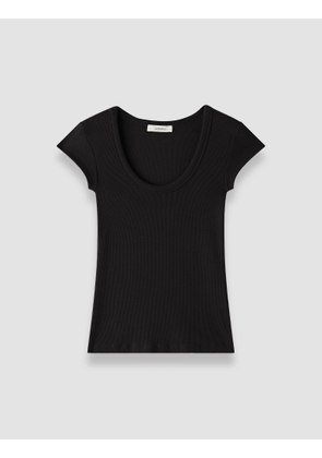 Saba Cotton Rib Top - L