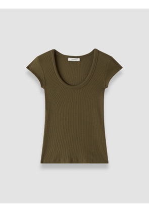 Saba Cotton Rib Top - L