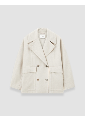 Menas Light Double Face Wool Jacket - 32