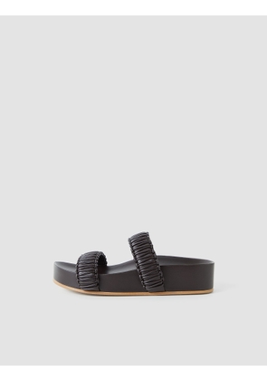 Isha Braided Leather Sandals - 36