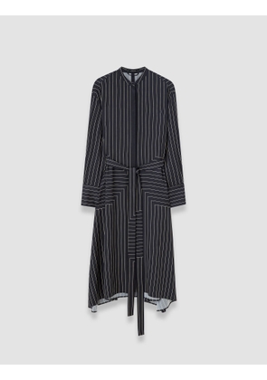 Orlana Geometric Print Silk Dress - 34