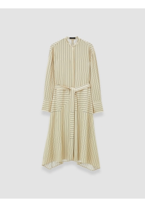 Orlana Geometric Print Silk Dress - 32