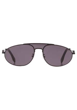 Fendi Smoke Pilot Mens Sunglasses FE40072U-Y 01A 57