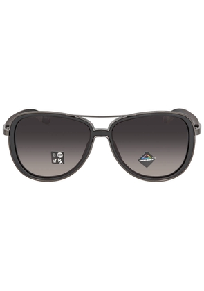 Oakley Split Time Prizm Grey Gradient Pilot Ladies Sunglasses OO4129 412917 58