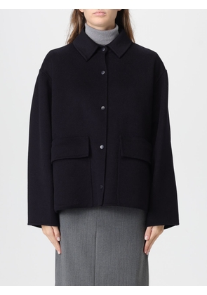 Coat PALTÒ Woman color Navy